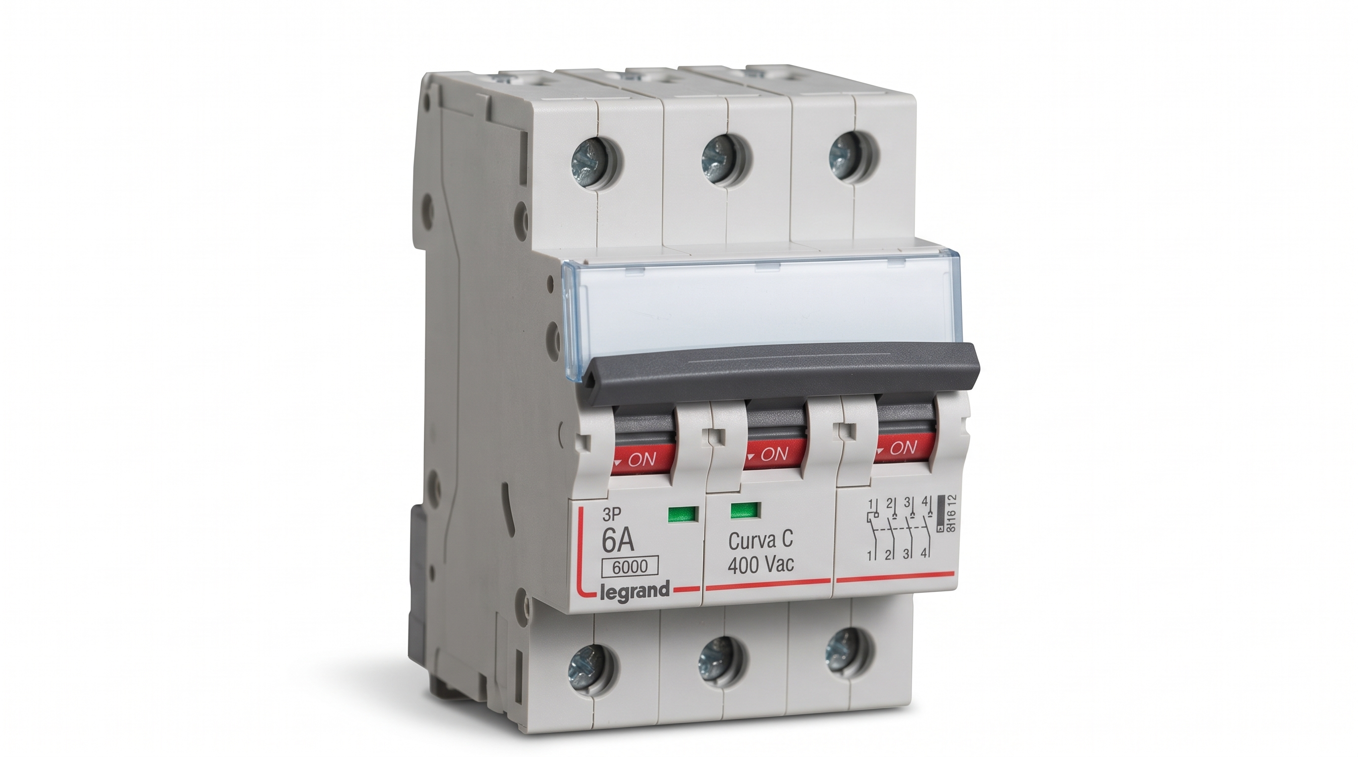 Interruptor magnetotérmico TX³ 6000 - 2P 400 Vac - 40 A