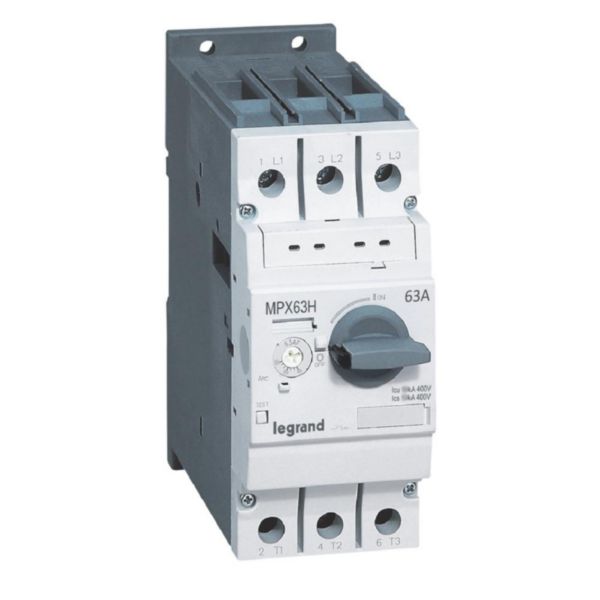 GUARDAMOTOR MPX363H/DISY MOTOR 28-40A, CAP. INTERRUPTIVA 50KA, TENSION 220-690V, TAMAÑO 140X55X144.6mm