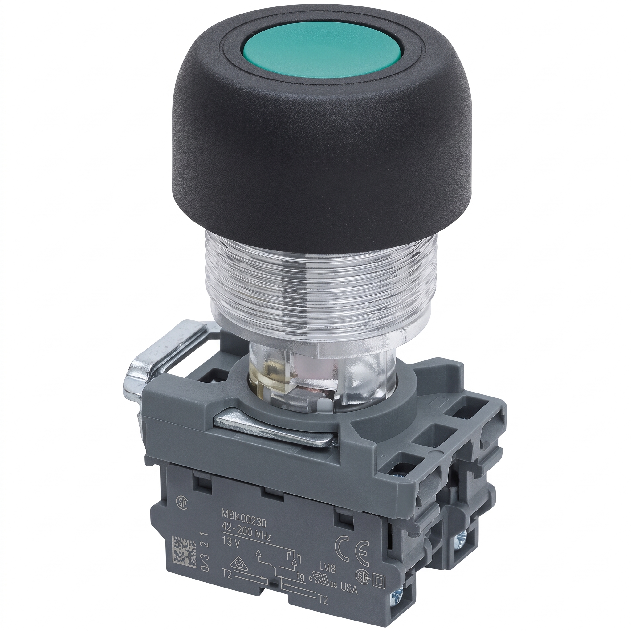 INTERRUPTOR PULSADOR VERDE