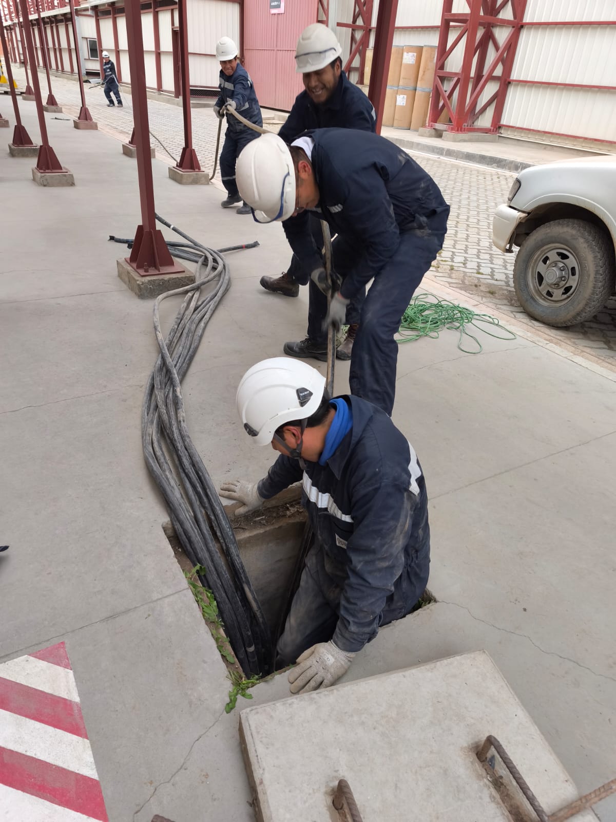 Trabajo de campo Hunt Electrical