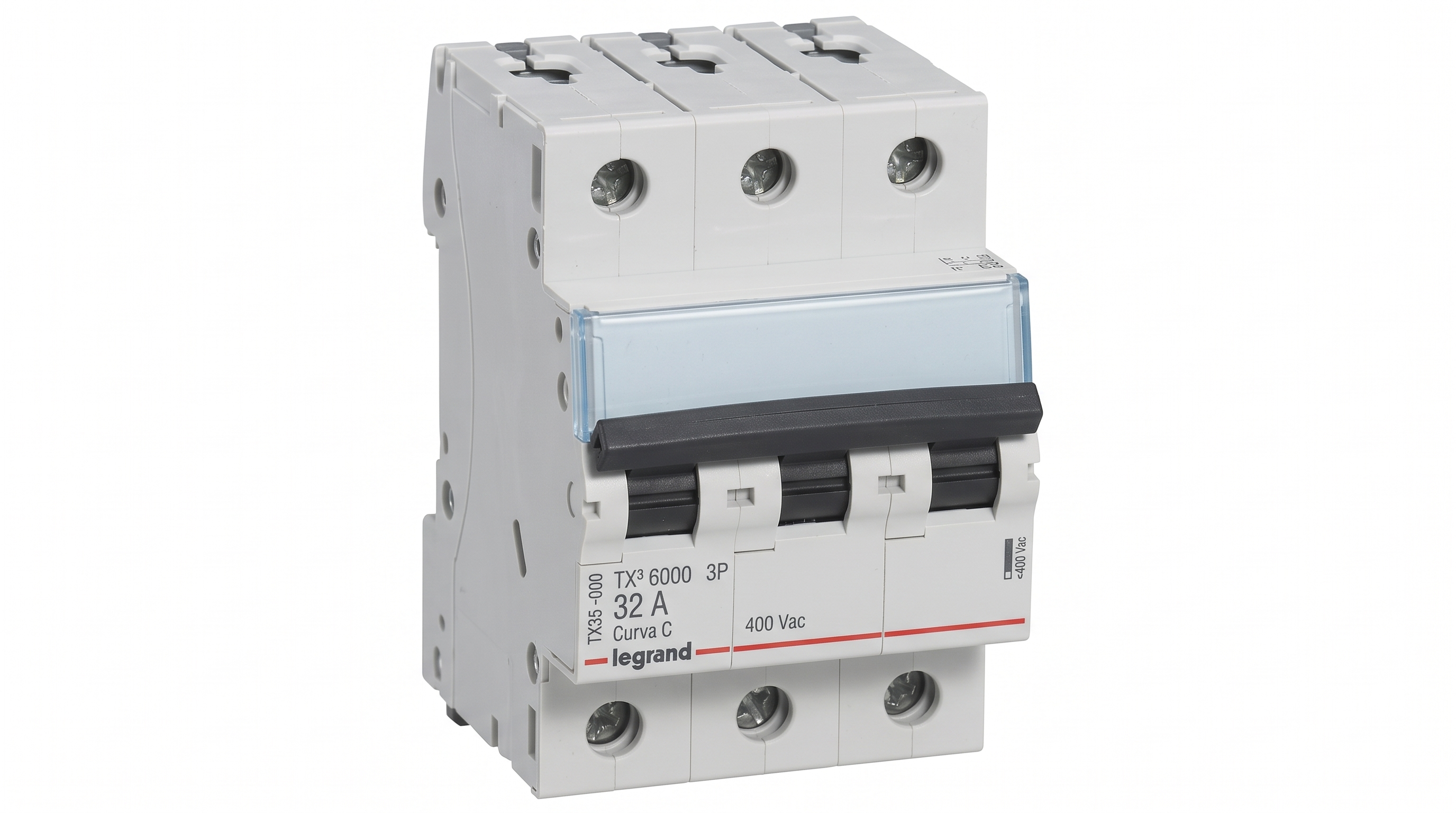 Interruptor magnetotérmico TX³ 6000 - 3P 400 Vac - 32 A - curva C