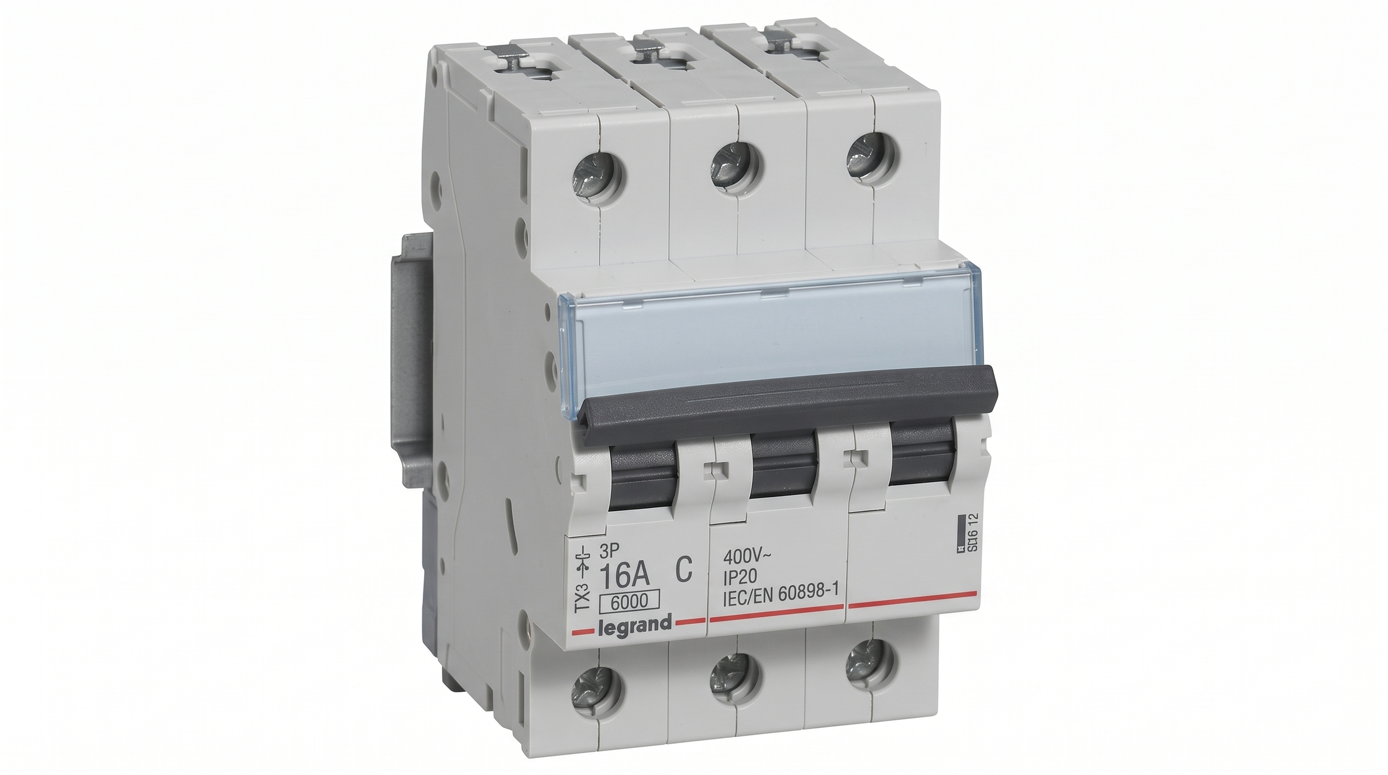 Interruptor magnetotérmico TX³ 6000 - 3P 400 Vac - 16 A - curva C
